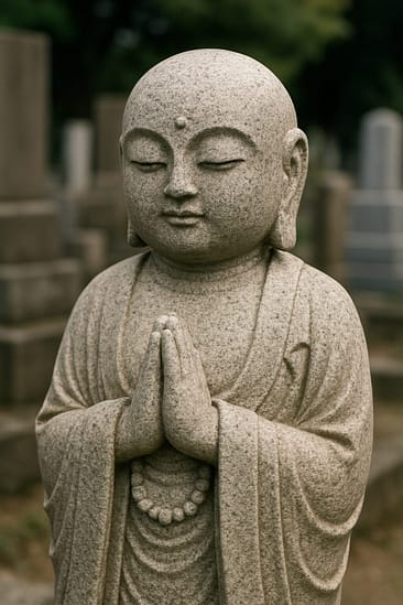 墓地に佇むお地蔵様のご利益と安置の背景」 | 有限会社 白田石材